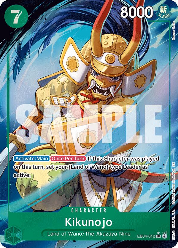 One Piece Card Game: Kikunojo - EB04-012 (Alternate Art) card image