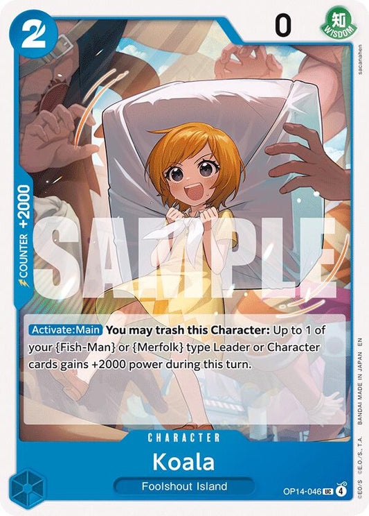 One Piece Card Game: Koala card image