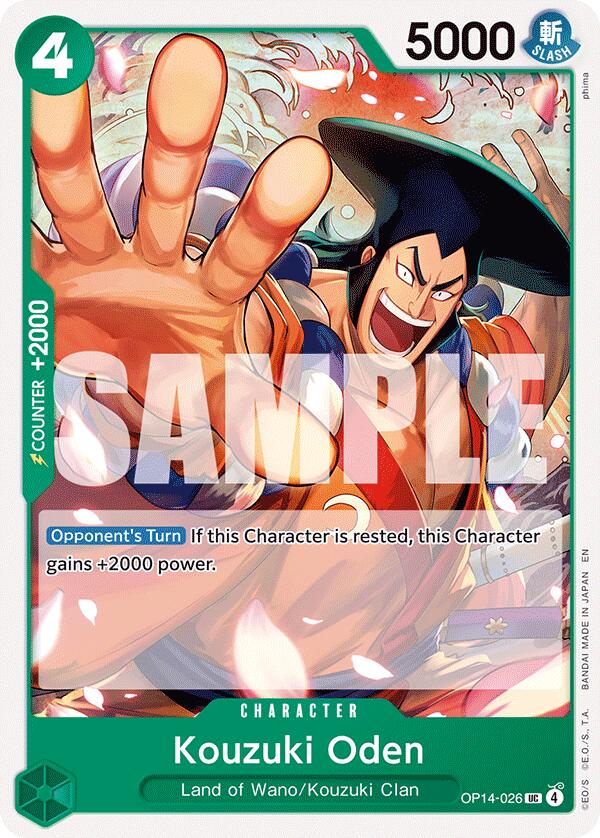 One Piece Card Game: Kouzuki Oden card image