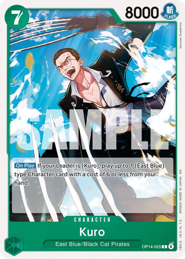 One Piece Card Game: Kuro card image