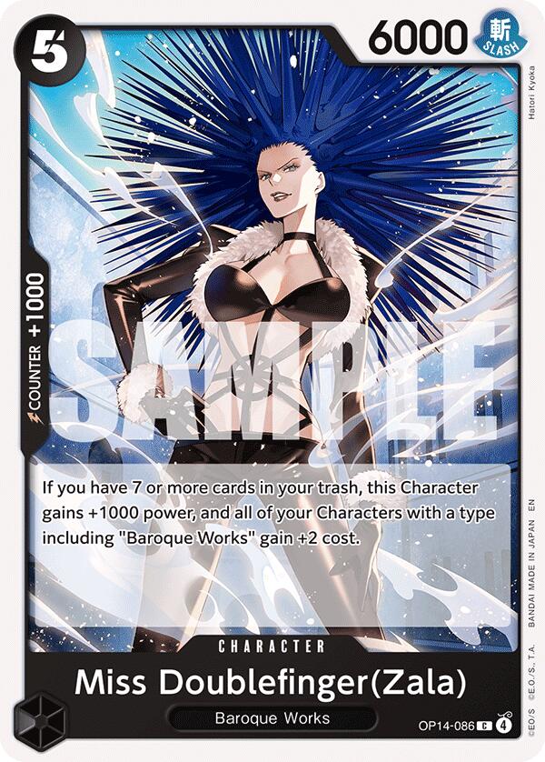 One Piece Card Game: Miss Doublefinger(Zala) card image