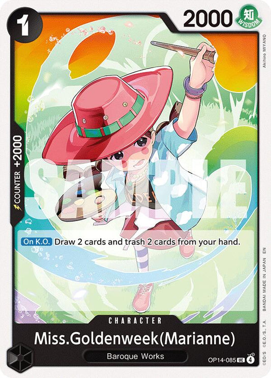 One Piece Card Game: Miss.Goldenweek(Marianne) card image