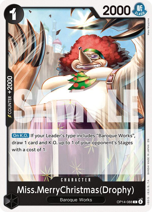 One Piece Card Game: Miss.MerryChristmas(Drophy) card image