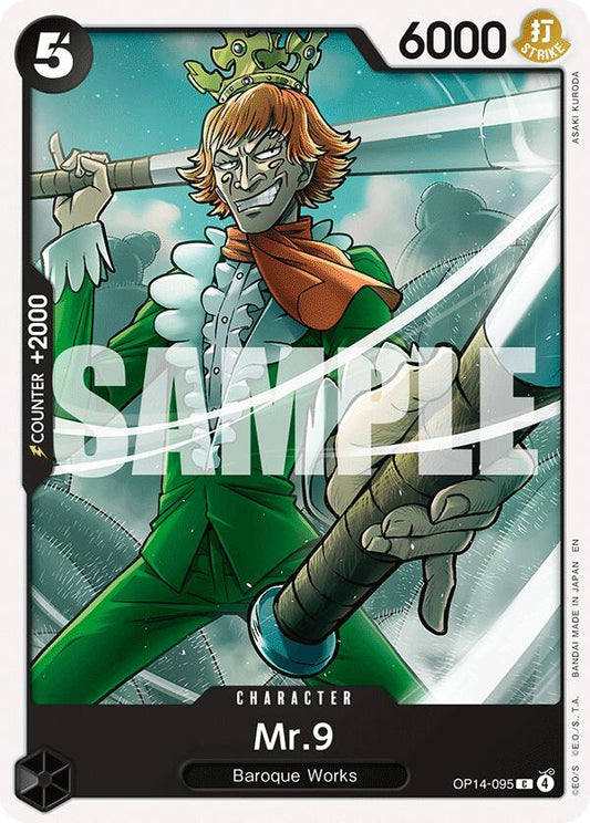 One Piece Card Game: Mr.9 card image