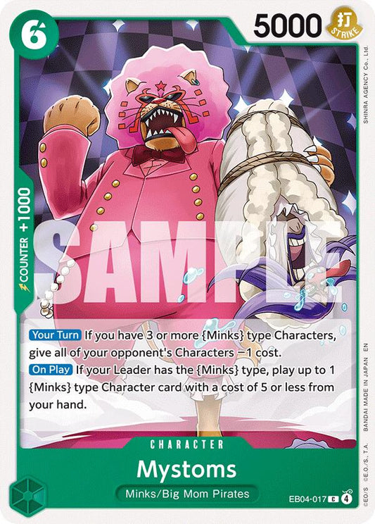 One Piece Card Game: Mystoms card image