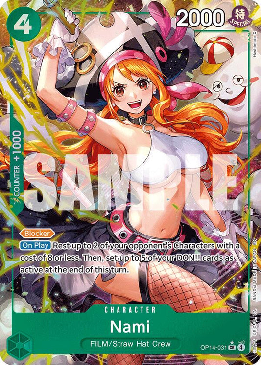 One Piece Card Game: Nami (Alternate Art) card image