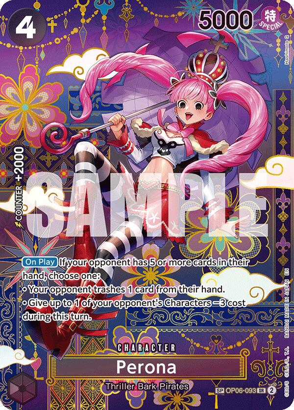 One Piece Card Game: Perona - OP06-093 (SP) card image