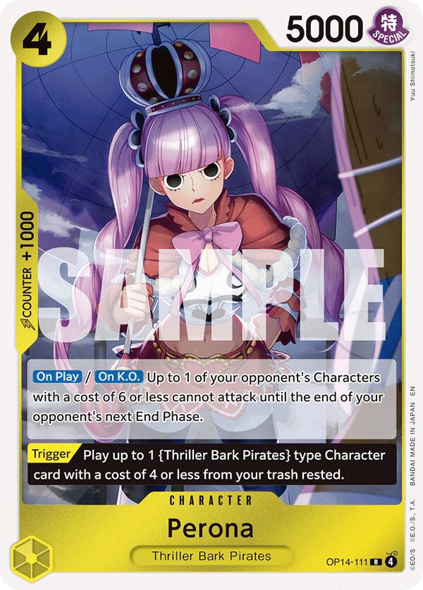 One Piece Card Game: Perona - OP14-111 card image