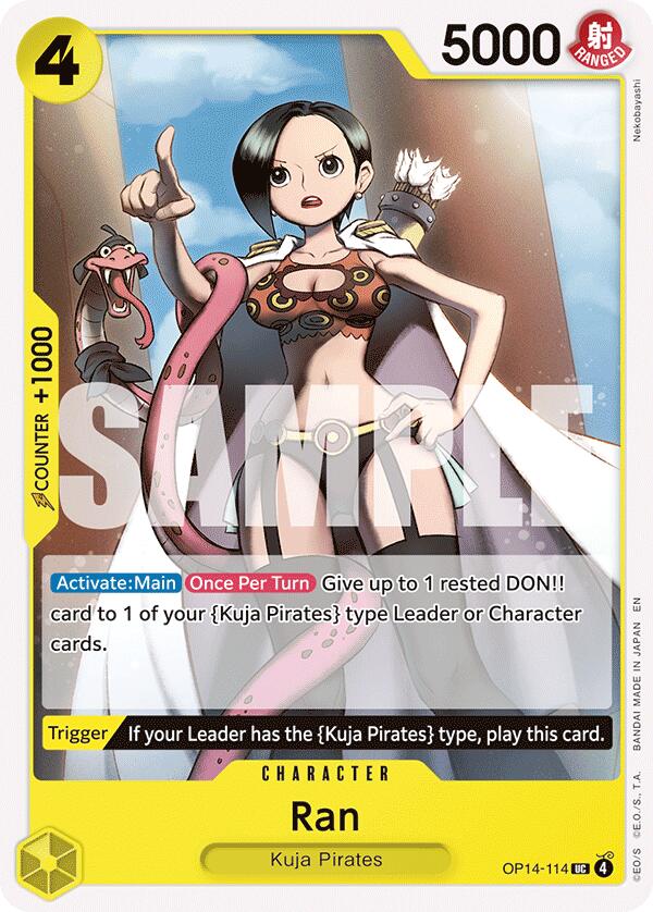 One Piece Card Game: Ran card image