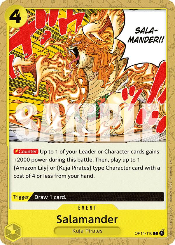 One Piece Card Game: Salamander card image