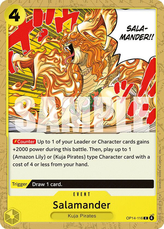 One Piece Card Game: Salamander card image