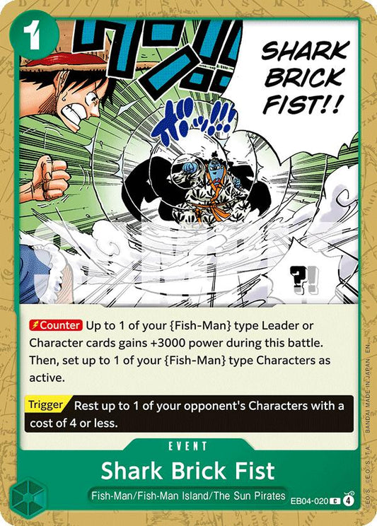 One Piece Card Game: Shark Brick Fist card image