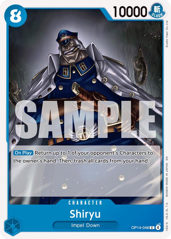 One Piece Card Game: Shiryu card image