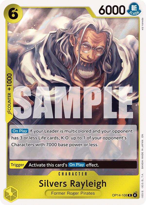 One Piece Card Game: Silvers Rayleigh card image