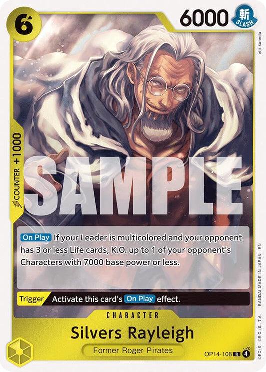 One Piece Card Game: Silvers Rayleigh card image