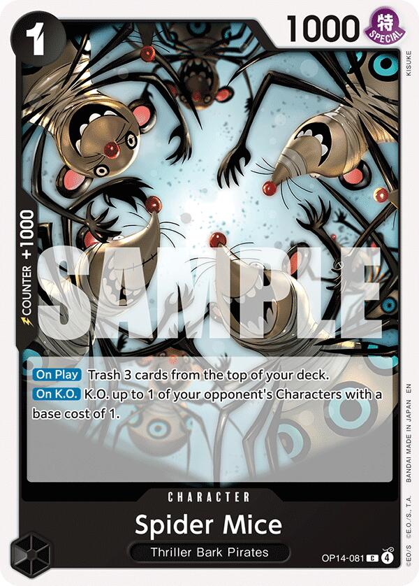 One Piece Card Game: Spider Mice card image