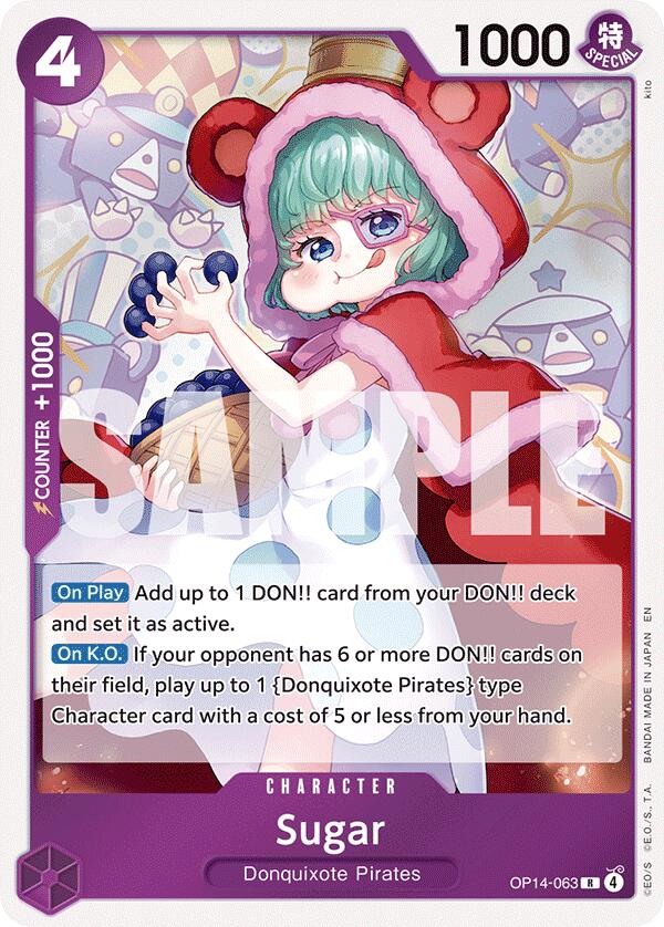 One Piece Card Game: Sugar card image