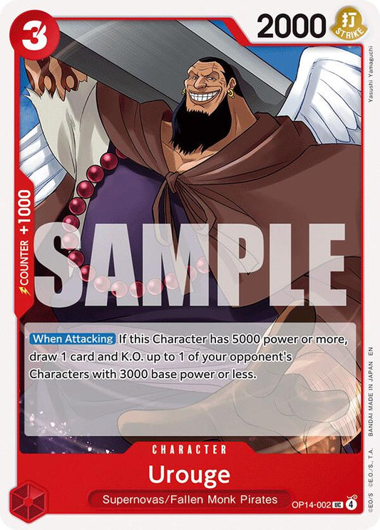 One Piece Card Game: Urouge card image