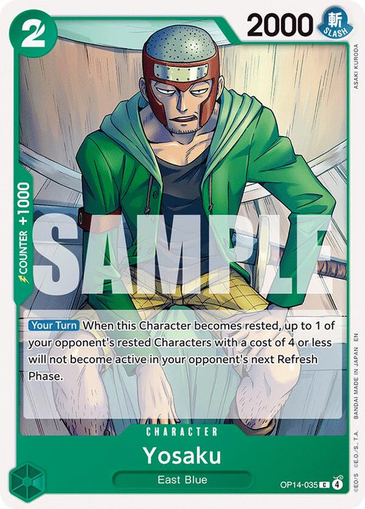 One Piece Card Game: Yosaku card image