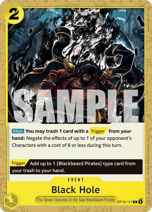 One Piece Card Game: Black Hole card image