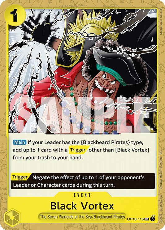One Piece Card Game: Black Vortex card image