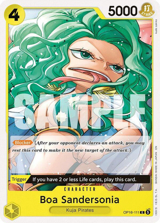One Piece Card Game: Boa Sandersonia card image