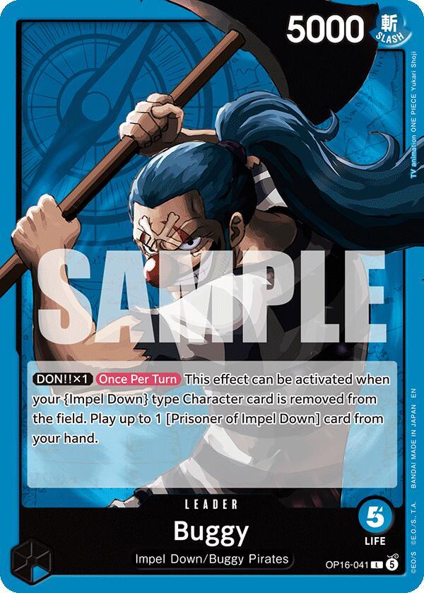 One Piece Card Game: Buggy (041) card image