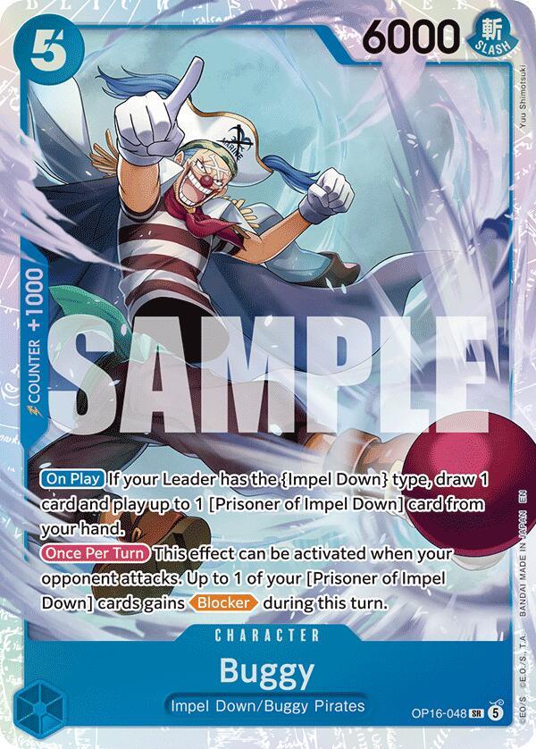 One Piece Card Game: Buggy (048) card image