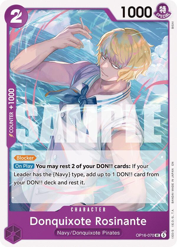 One Piece Card Game: Donquixote Rosinante card image