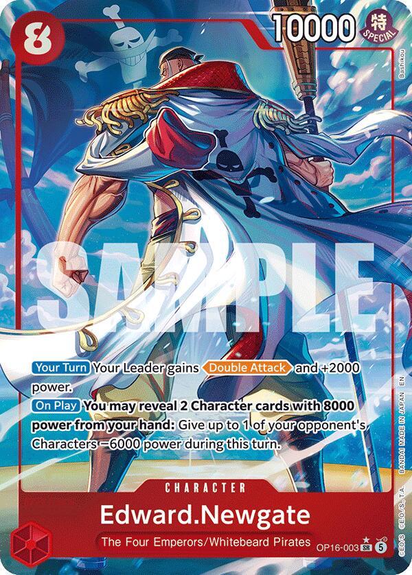 One Piece Card Game: Edward.Newgate (Alternate Art) card image