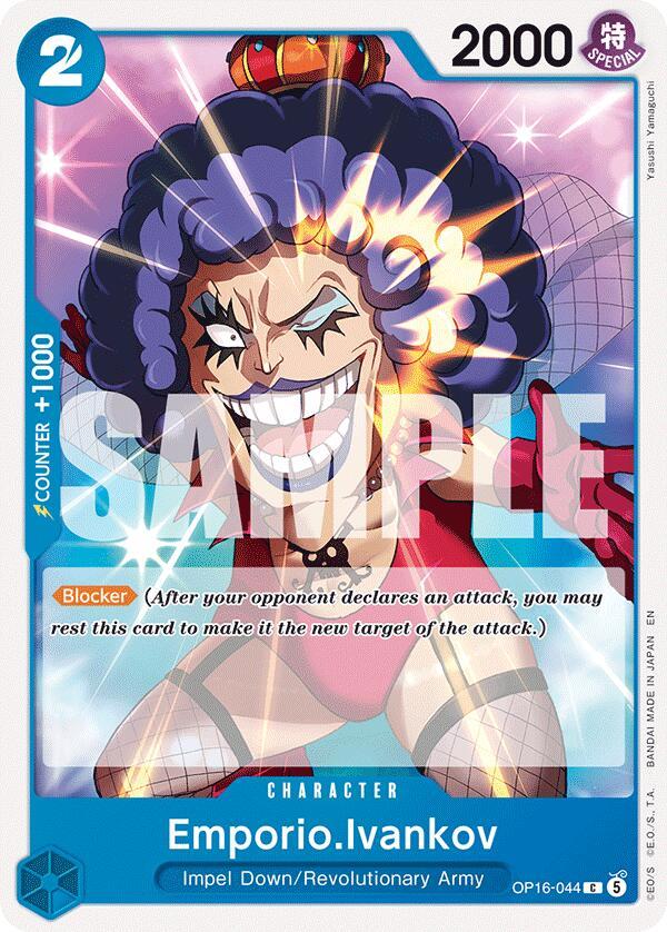 One Piece Card Game: Emporio.Ivankov (044) card image