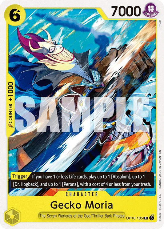 One Piece Card Game: Gecko Moria card image