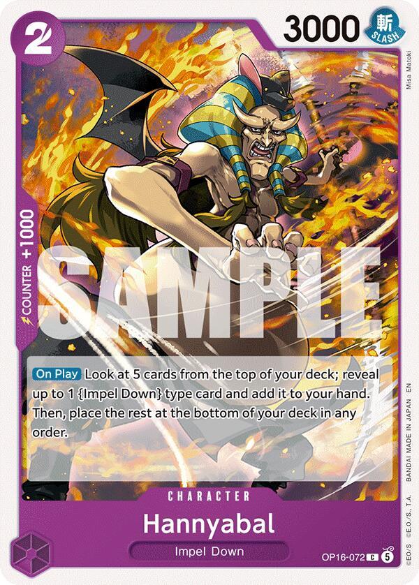 One Piece Card Game: Hannyabal card image