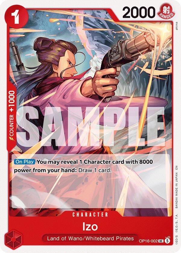 One Piece Card Game: Izo card image