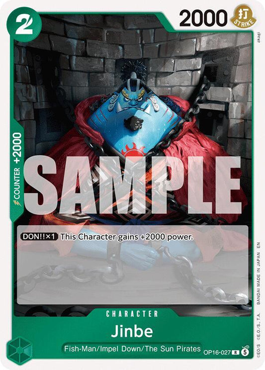 One Piece Card Game: Jinbe (027) card image