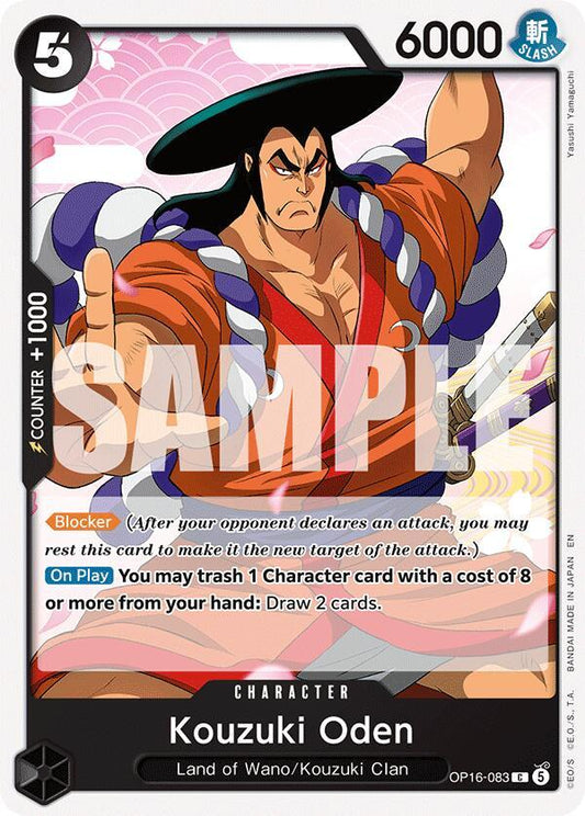 One Piece Card Game: Kouzuki Oden card image