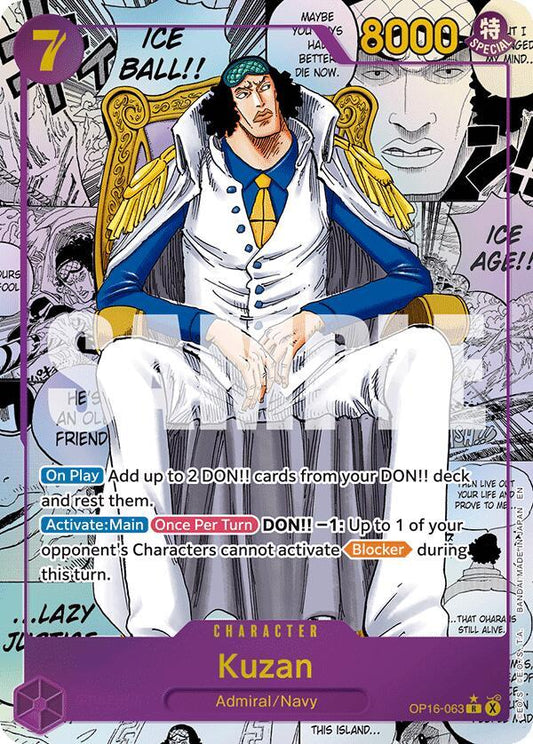 One Piece Card Game: Kuzan (Manga) card image