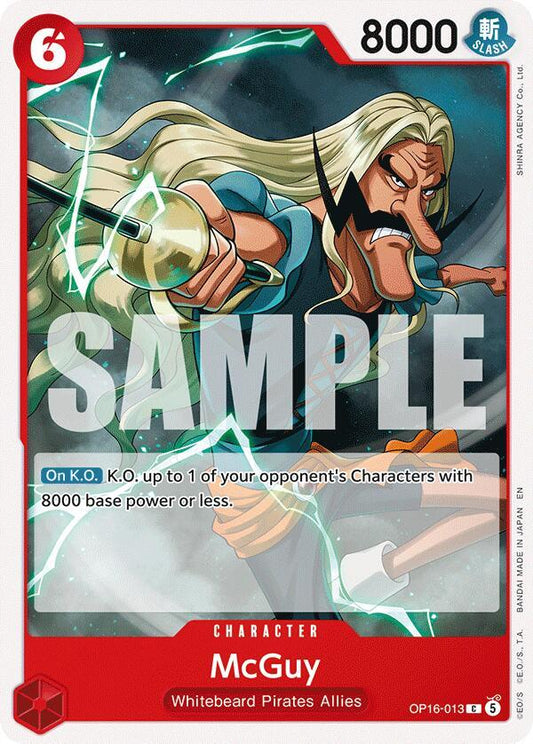 One Piece Card Game: McGuy card image