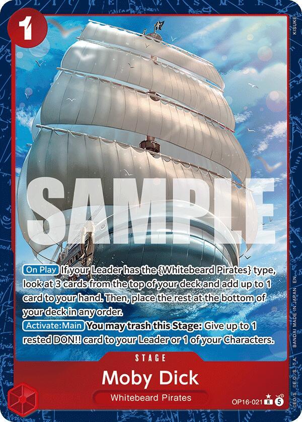 One Piece Card Game: Moby Dick (Alternate Art) card image