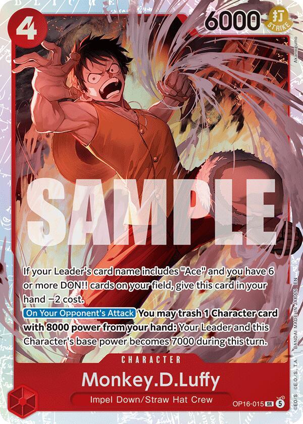 One Piece Card Game: Monkey.D.Luffy card image