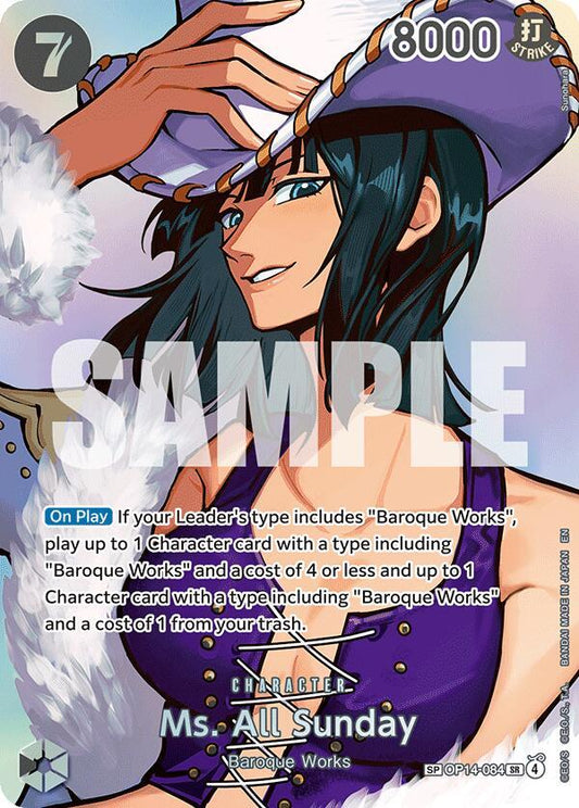 One Piece Card Game: Ms. All Sunday (SP) card image