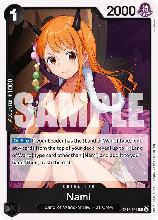 One Piece Card Game: Nami card image