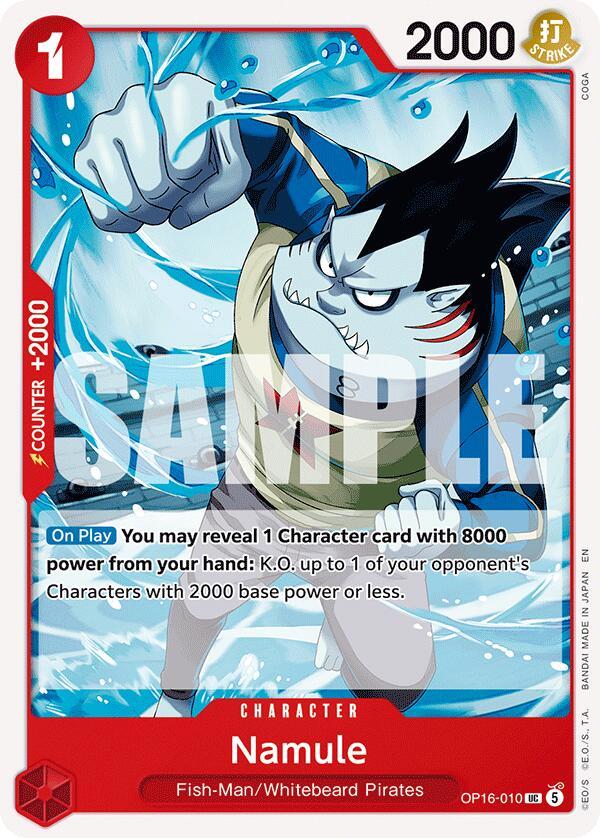 One Piece Card Game: Namule card image