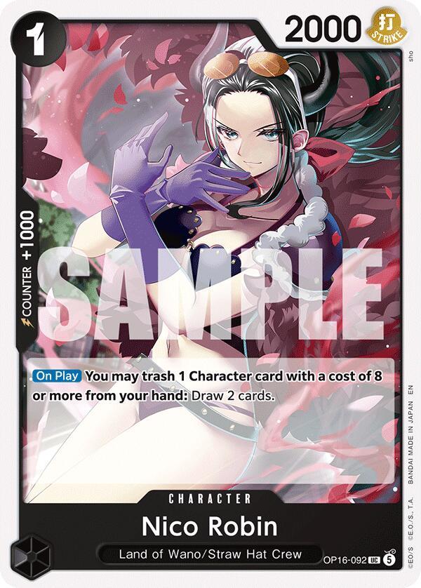 One Piece Card Game: Nico Robin card image