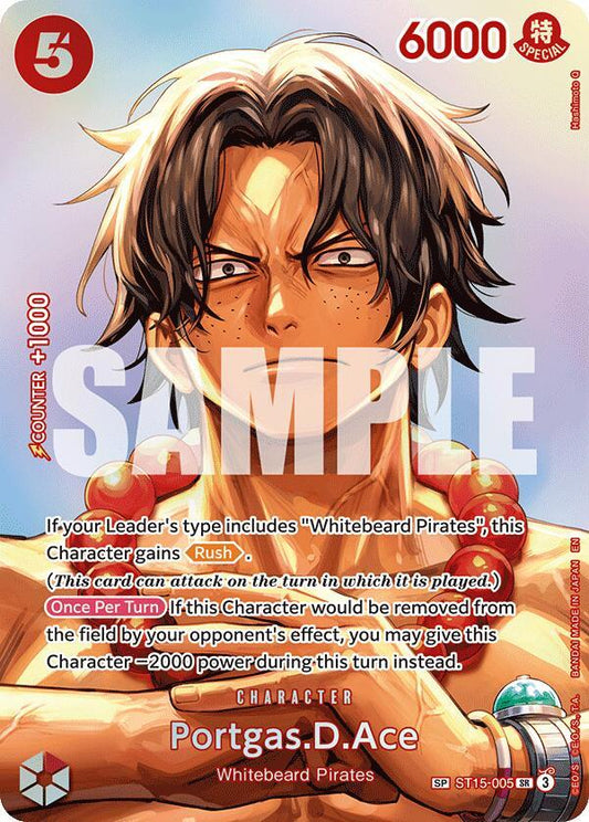 One Piece Card Game: Portgas.D.Ace (SP) card image