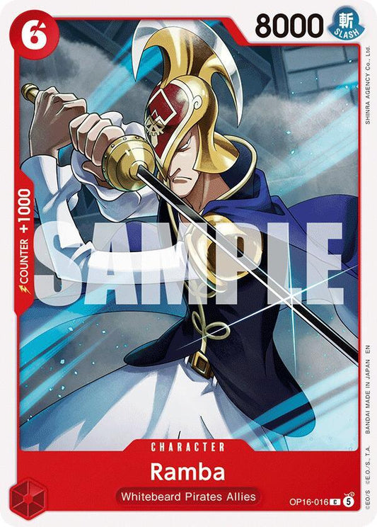 One Piece Card Game: Ramba card image