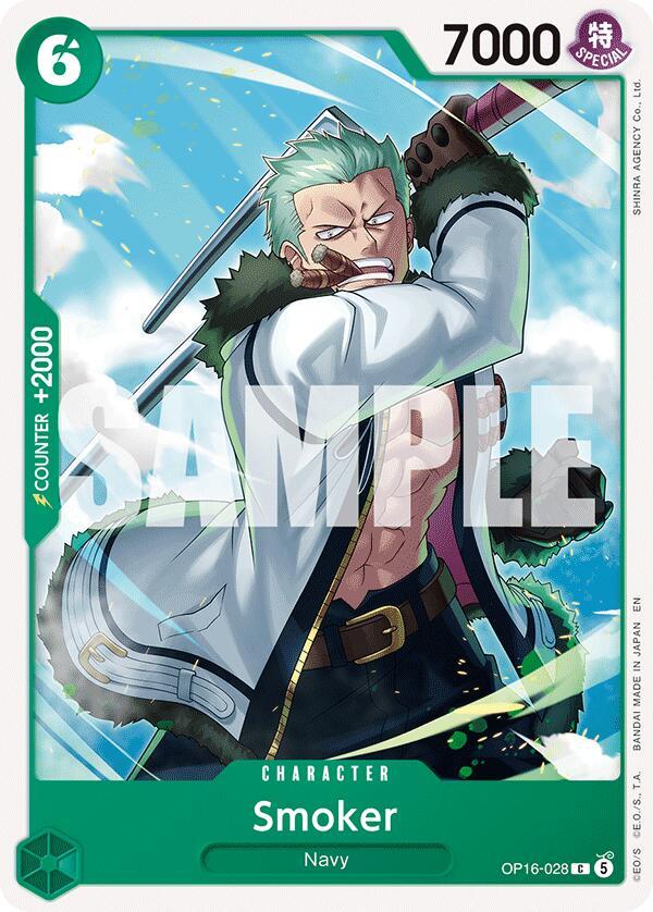 One Piece Card Game: Smoker card image