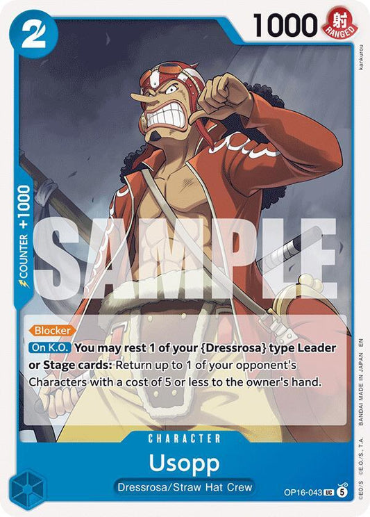 One Piece Card Game: Usopp card image