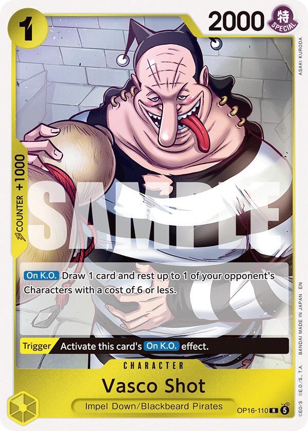 One Piece Card Game: Vasco Shot card image