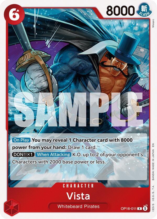 One Piece Card Game: Vista card image